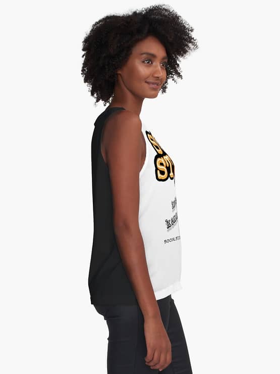 Iris Dancing Sleeveless Top - 3